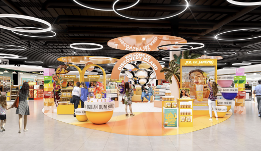 3D renders of future commercial operations at London Luton Airport